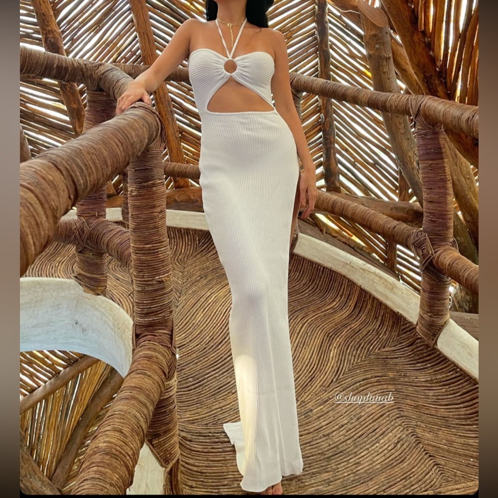 Shop Luna b: knit maxi dress